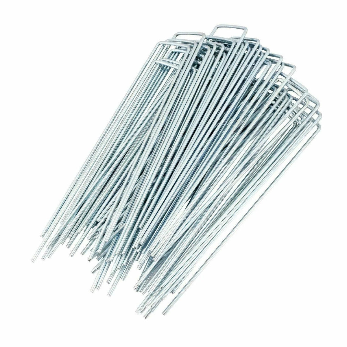 200PCS Galvanised Steel U Shaped Pegs