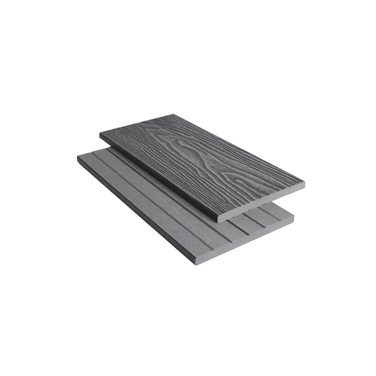 Grey Woodgrain Fascia Board 3.6m