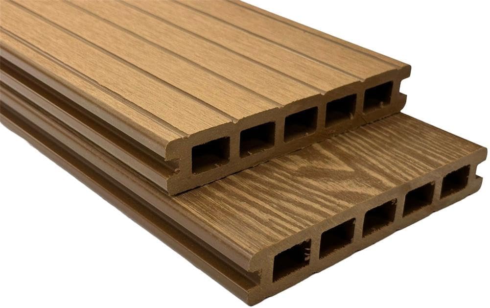 Teak Brown Woodgrain Board 3.6m