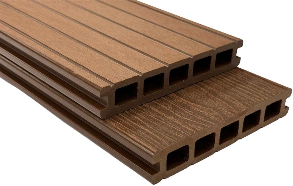 Red Brown Woodgrain Board 3.6m