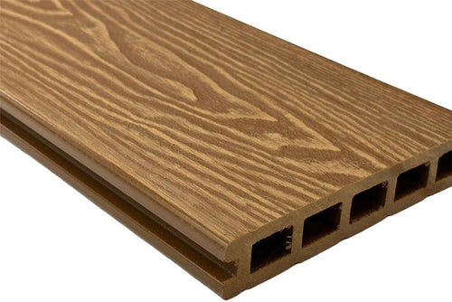 Teak Brown Woodgrain Board 3.6m