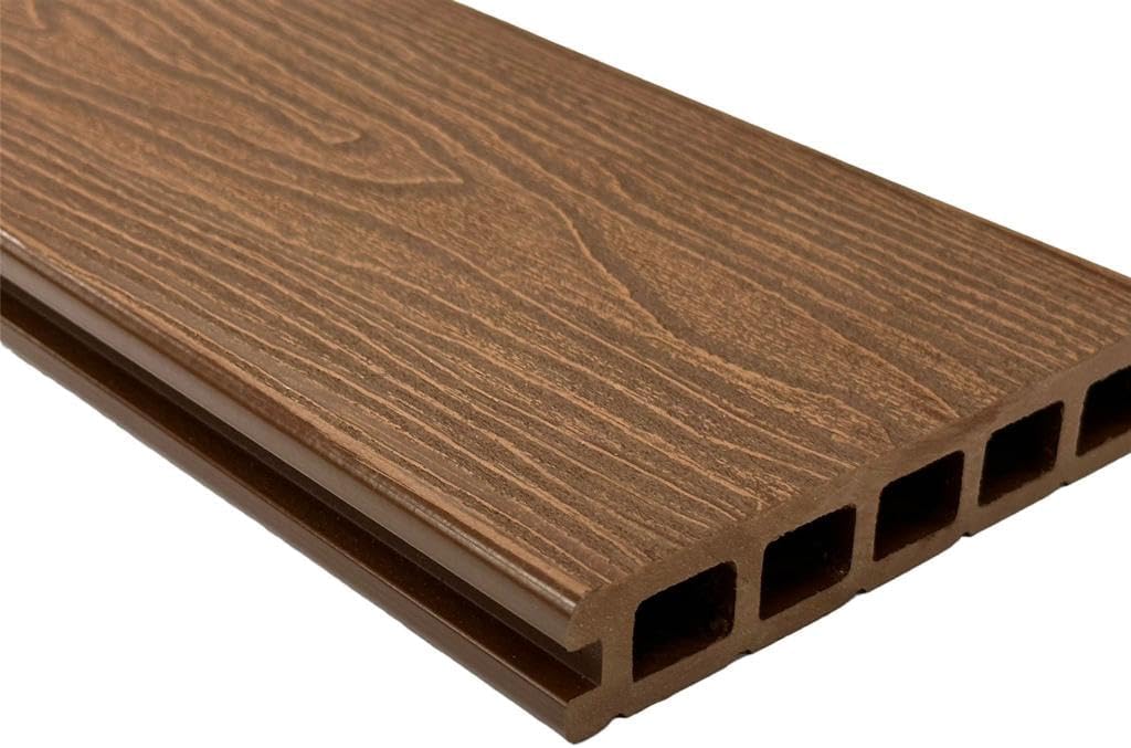 Red Brown Woodgrain Board Sample