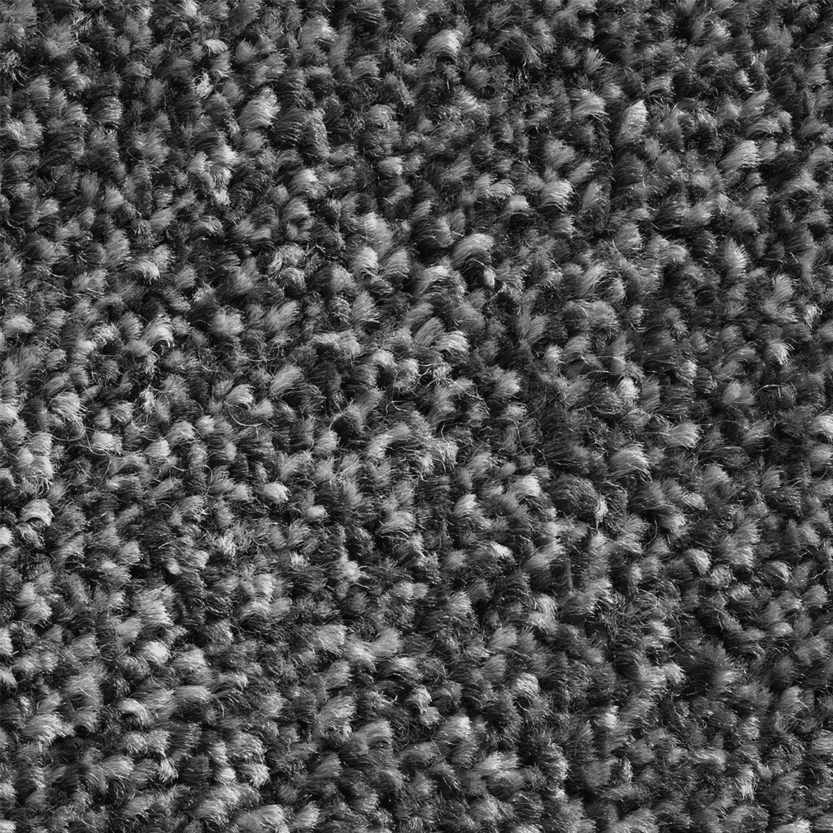 11mm Graphite Grey Twist Action Backed Carpet