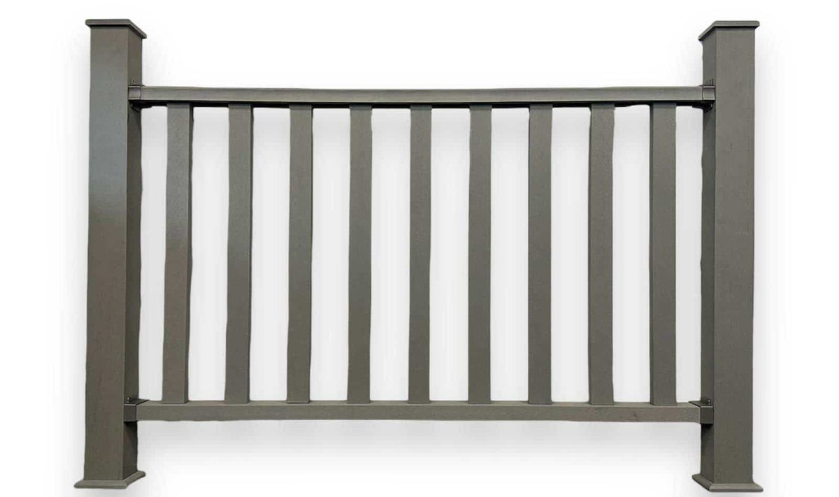 1.5m Grey Composite Balustrade Kit