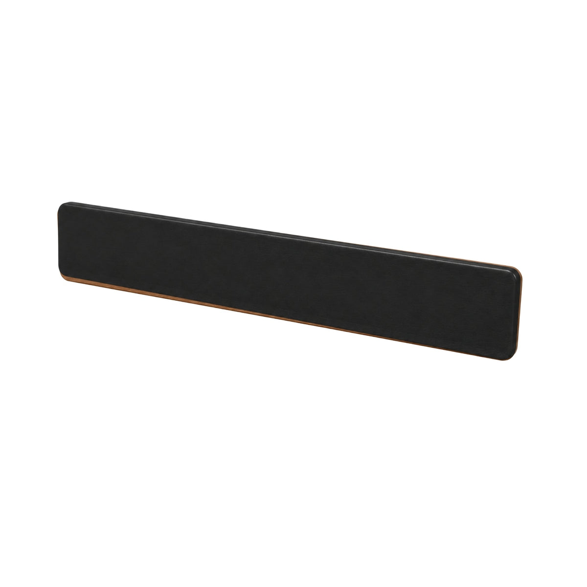 Black composite decking end cap
