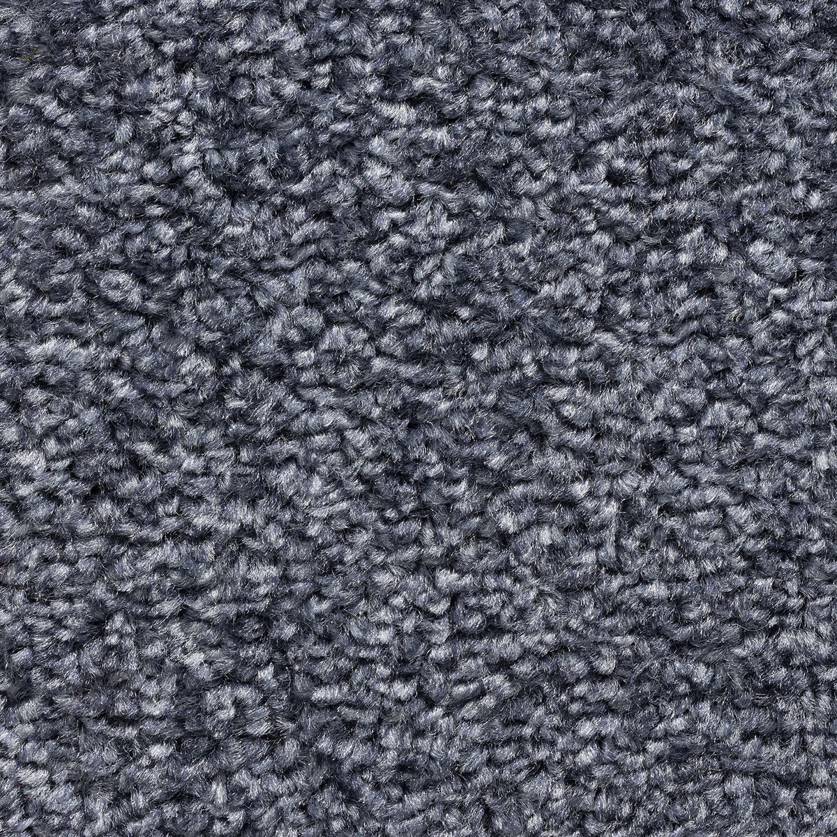8mm Blue Twist Felt Backed Carpet