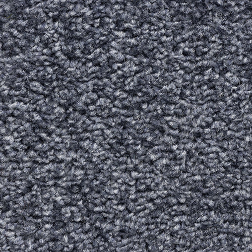 8mm Blue Twist Felt Backed Carpet