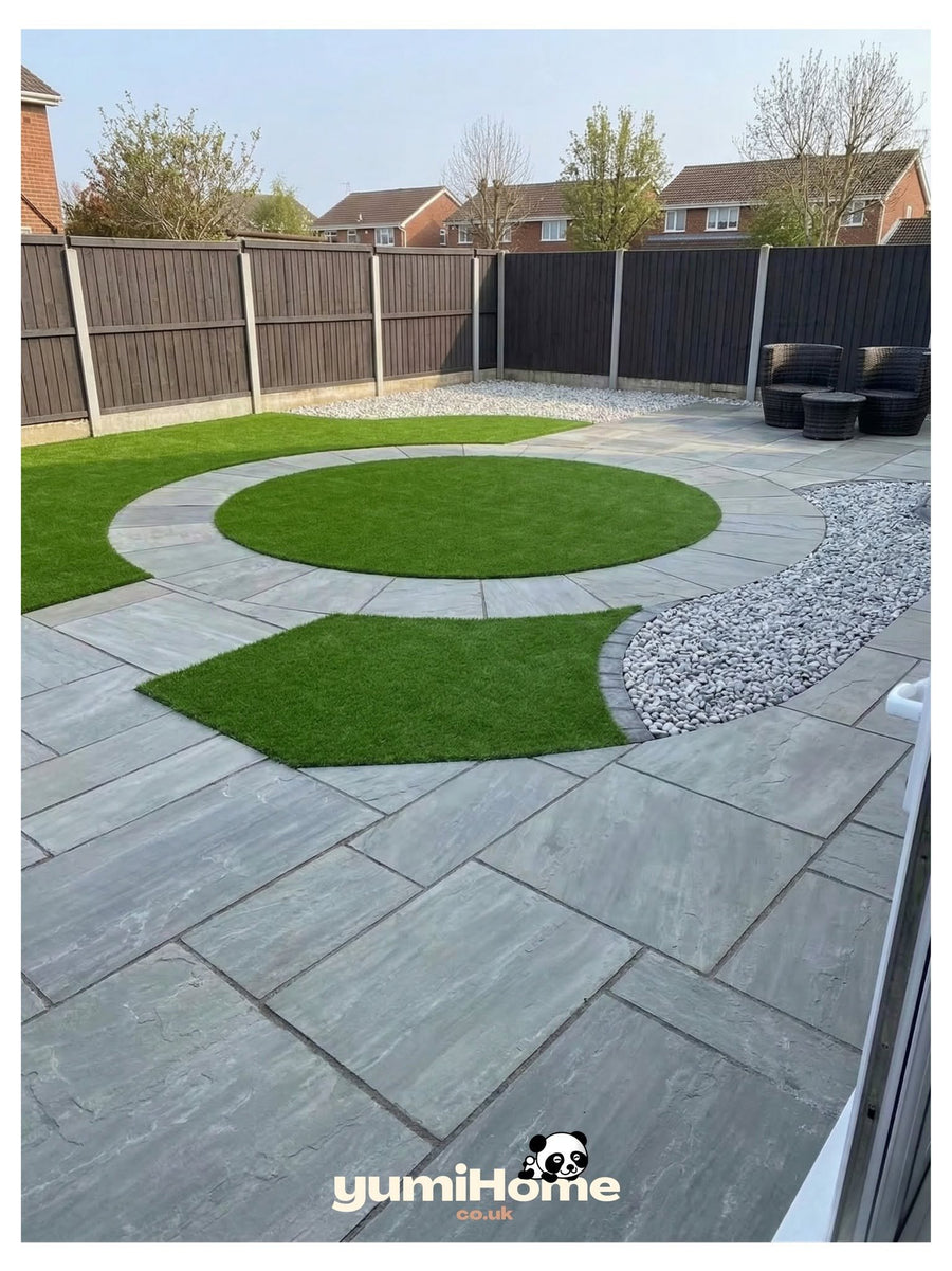 Jess's circular lawn
