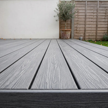 Silver Woodgrain Board 4.8m