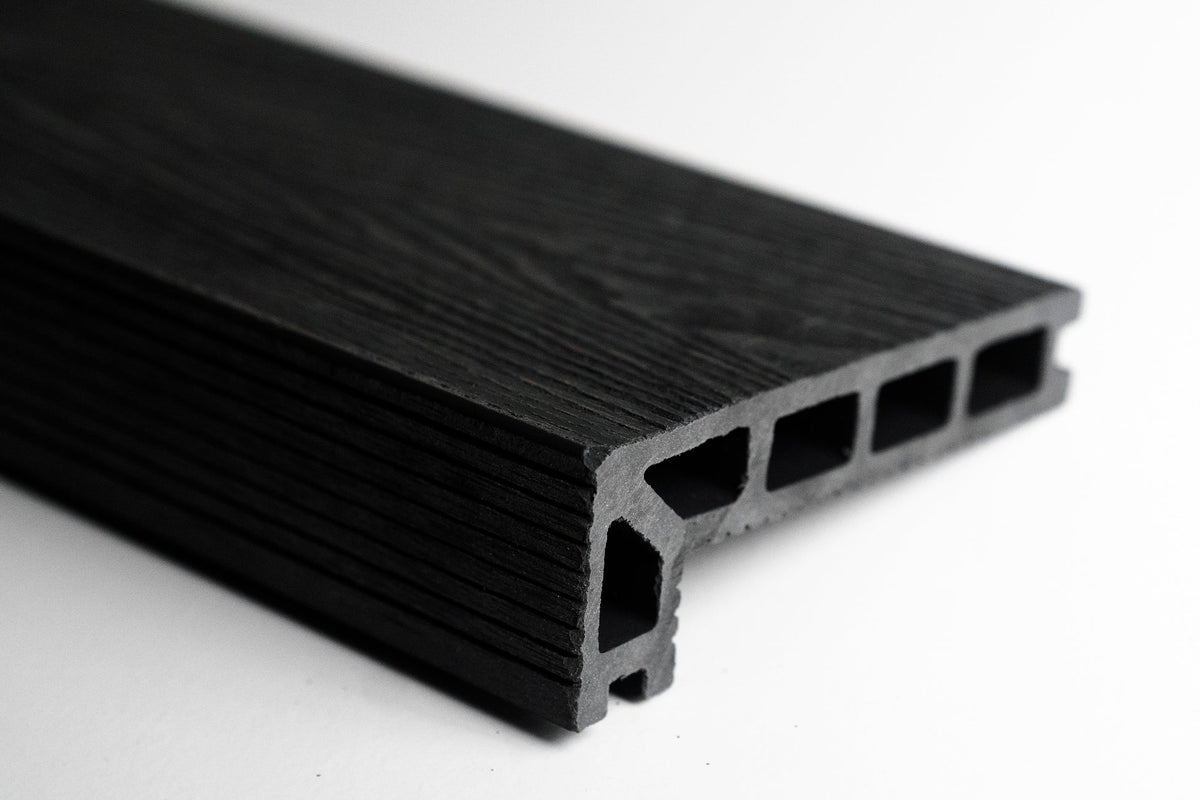 Black Composite Step Edge 4.8m
