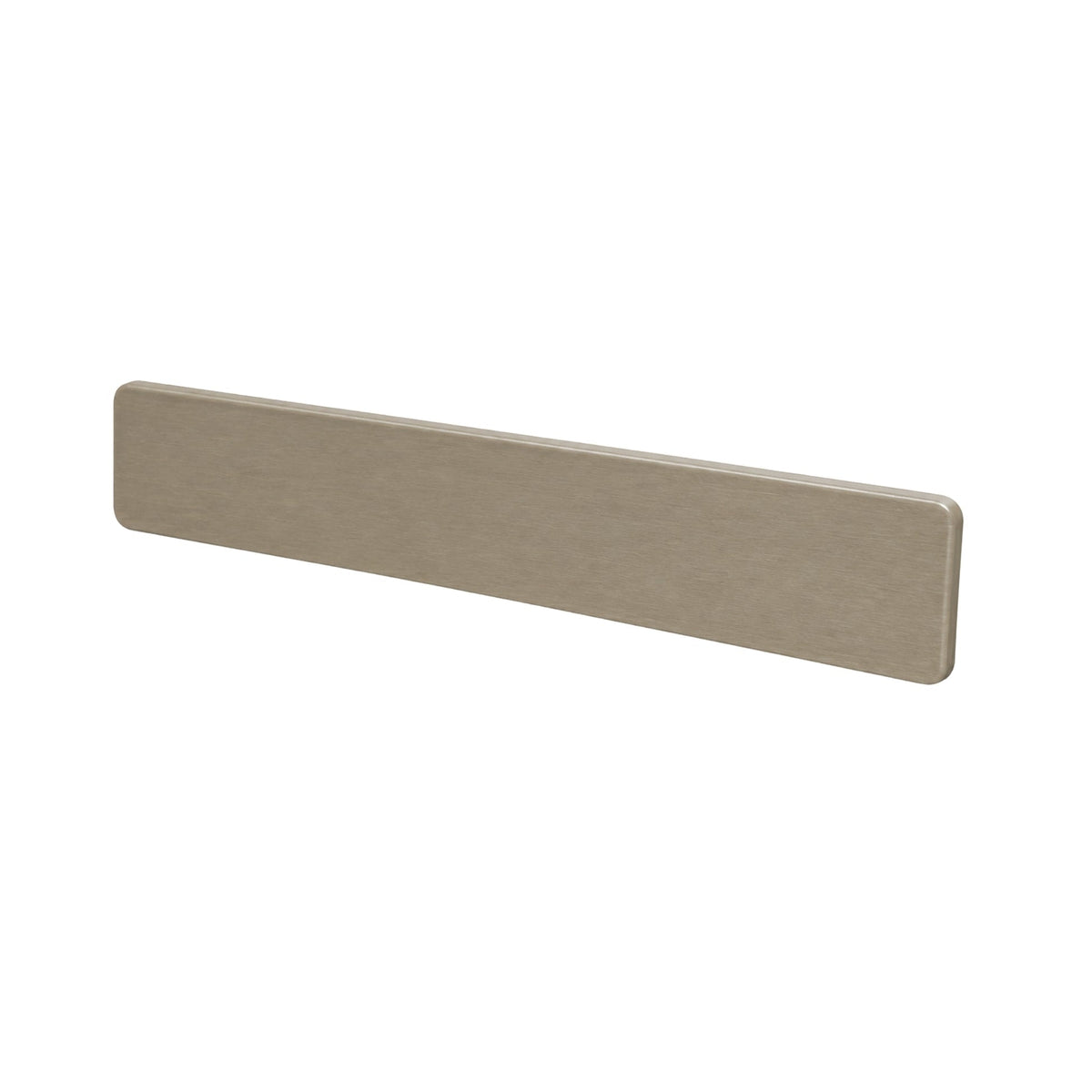 Oak composite decking end cap