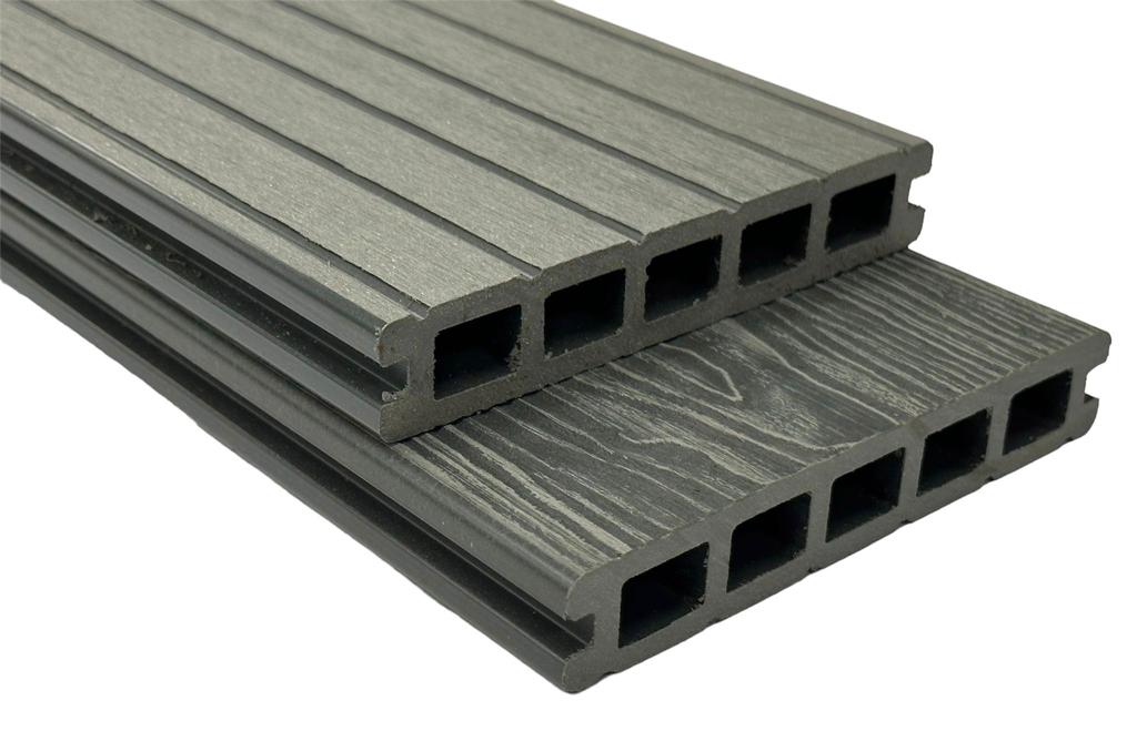 Silver Woodgrain Board 4.8m
