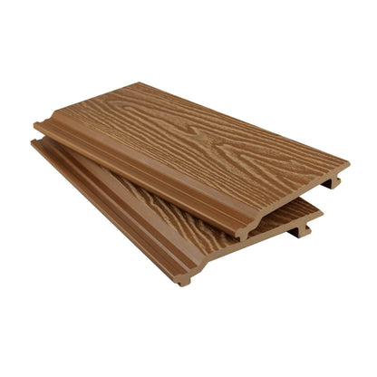Teak Composite Woodgrain Cladding