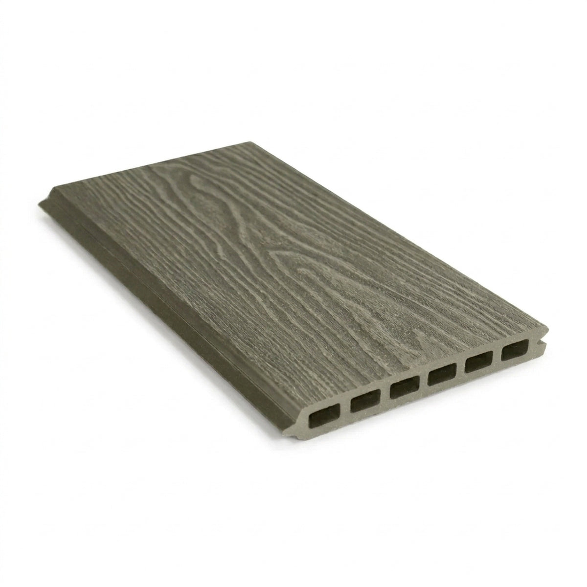 Oak composite woodgrain fencing slat, 1.8m x 150mm x 20mm